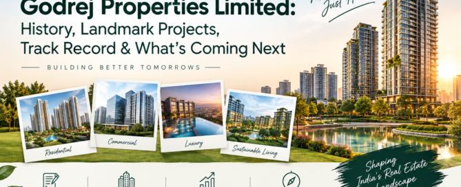 Godrej Properties Limited: History, Landmark Projects, Track Record & What’s Coming Next